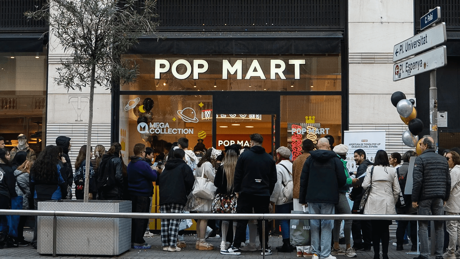 Labubu fans in Southeast Asia at a Pop Mart event