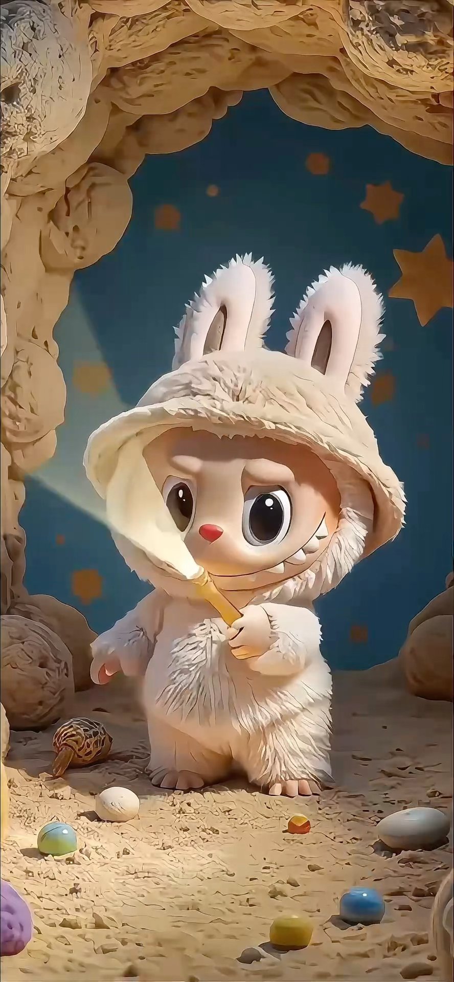 Labubu live wallpaper - 888x1920 for mobile devices